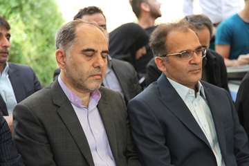 مراسم رونمایی از یادمان شهدای گمنام